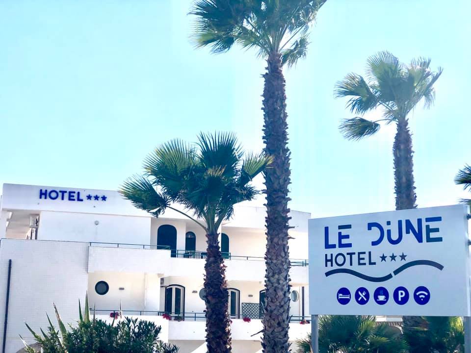 Das familiäre Hotel Le Dune in Sampieri am Meer